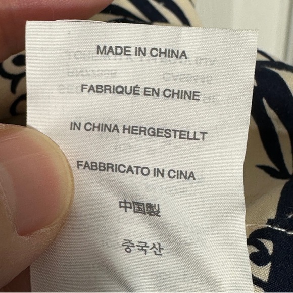 Crewcuts by J. Crew sz 8 girl's dress, cream/black horse pattern, cotton - Picture 5 of 12